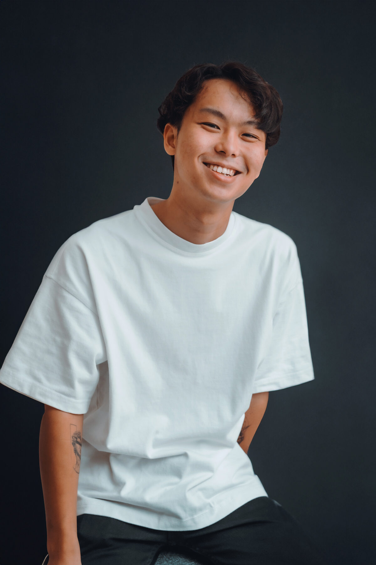 Portrait of Joel, cinematographer and founder of foofoofilms